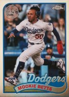 2024 Topps Chrome 1989 Topps Baseball #4 Mookie Betts Baseball Card