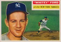 1956 Topps #240 Whitey Ford Baseball Card