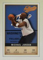 2001 Fleer Authentix #16 Michael Jordan Basketball Card