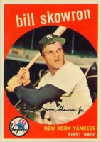 1959 Topps #90 Bill Skowron Short Print Baseball Card