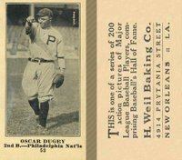 1916 Weil Baking Co. #53 Oscar Dugey Baseball Card