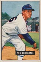 1951 Bowman #267 Ken Holcombe Baseball Card