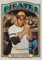 1972 Topps #447 Willie Stargell Baseball Card
