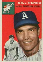 1954 Topps #112 Bill Renna Baseball Card