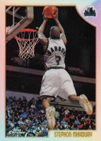 1998 Topps Chrome #58 Stephon Marbury Refractor Basketball Card
