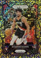 2023 Panini Prizm #104 Shaedon Sharpe King Snake Basketball Card