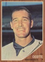 1962 Topps #126 Al Cicotte Baseball Card