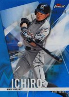 2017 Finest  #53 Ichiro Blue Refractor Baseball Card