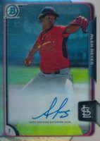 2015 Bowman Chrome Autograph Prospect #AR  Alex Reyes Refractor Baseball Card