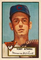 1952 Topps #356 Toby Atwell Baseball Card