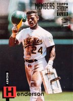 1994 Stadium Club Members Only 50 #38 Rickey Henderson Baseball Card
