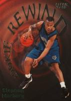 1997 Fleer Rookie Rewind #8 Stephon Marbury Basketball Card