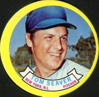 1973 Topps Candy Lids # Tom Seaver Baseball Card