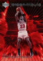 1996 Upper Deck Jordan Tribute #MJ58 Michael Jordan MJ Impressions Basketball Card