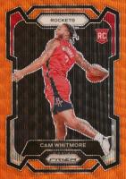 2023 Panini Prizm #129 Cam Whitmore Orange Wave Basketball Card