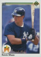1990 Upper Deck #70 Kevin Maas Star Rookie Baseball Card
