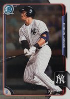 2015 Bowman Draft #150 Aaron Judge Chrome-Refractor Baseball Card