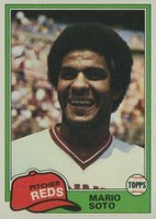 1981 Topps #354 Mario Soto Baseball Card