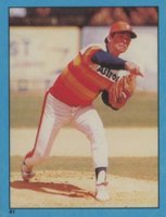 1982 Topps Stickers #41 Nolan Ryan Baseball Card
