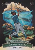 2024 Panini Three and Two Downtown #20 Junior Caminero Baseball Card