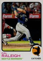 2022 Topps Heritage #367 Cal Raleigh Baseball Card