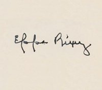1999 Hall of Fame Autographs # Eppa Rixey Index Card Baseball Card