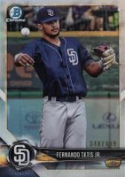 2018 Bowman Prospects Chrome #114 Fernando Tatis Jr. Refractor Baseball Card