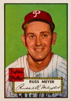 1952 Topps #339 Russ Meyer Baseball Card