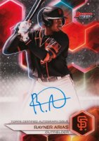 2023 Bowman's Best Best of 2023 Autographs #B23RA Rayner Arias Baseball Card