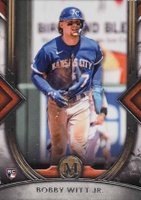 2022 Topps Museum Collection #7 Bobby Witt Jr. Baseball Card