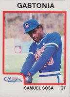 1987 Procards #1789 Sammy Sosa Gastonia Rangers Baseball Card