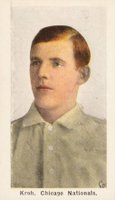 1910 Sporting Life # Rube Kroh Baseball Card