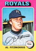 1975 Topps Mini #24 Al Fitzmorris Baseball Card