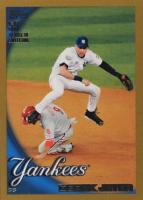 2010 Topps #549 Derek Jeter Gold Baseball Card