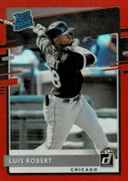 2020 Panini Donruss #264 Luis Robert Holo Red Baseball Card