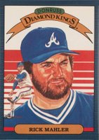 1986 Donruss #21 Rick Mahler Diamond Kings Baseball Card