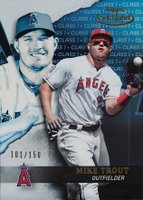 2020 Topps Gold Label  #1 Mike Trout Class 1-Blue Baseball Card