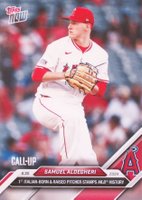 2024 Topps Now #617 Samuel Aldegheri Baseball Card