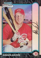 1999 Bowman Chrome #369 Adam Dunn Refractor Baseball Card