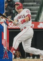 2020 Topps Complete Set #1 Mike Trout Blue Baseball Card