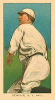 1909 White Borders Ghosts, Miscuts, Proofs, Blank Backs & Oddities #436 Cy Seymour Throwing Baseball Card