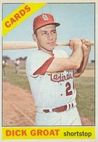1966 Topps #103t Dick Groat Trade Statement Baseball Card