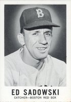 1960 Leaf #113 Ed Sadowski Baseball Card