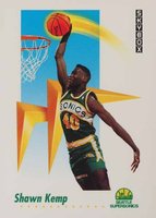 1991 Skybox #271 Shawn Kemp Basketball Card