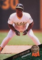 1993 Leaf #291 Rickey Henderson Baseball Card