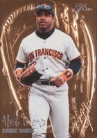 1995 Flair Hot Glove #2 Barry Bonds Baseball Card