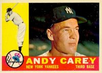 1960 Topps #196 Andy Carey Baseball Card