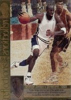 1996 Upper Deck U.S.A Olympicard Reflections of Gold #RG1 Michael Jordan Basketball Card
