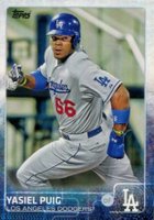 2015 Topps #350 Yasiel Puig Baseball Card