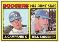 1967 Topps #12 Dodgers Rookies Baseball Card